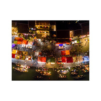 Wandbild hoi an nachtmarkt