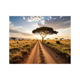 Wandbild Serengeti Tansania