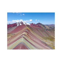 Wandbild Regenbogenberge Bolivien