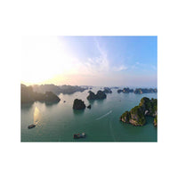 Wandbild Halong bucht