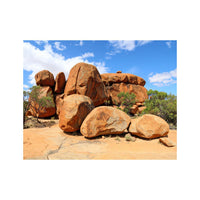 Wandbild Devils Marbles