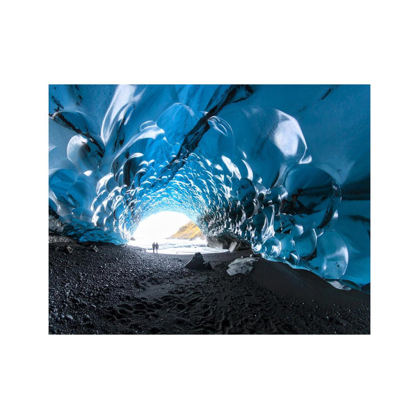 Wandbild Gletscher Insel