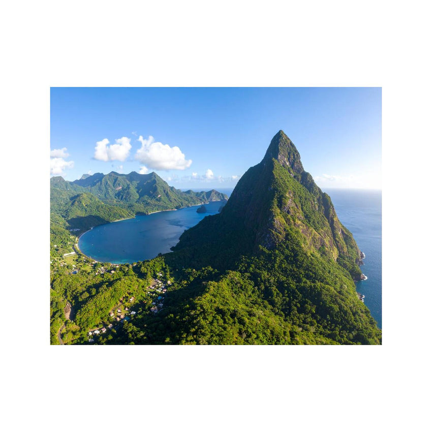 Wandbild Pitons St. Lucia