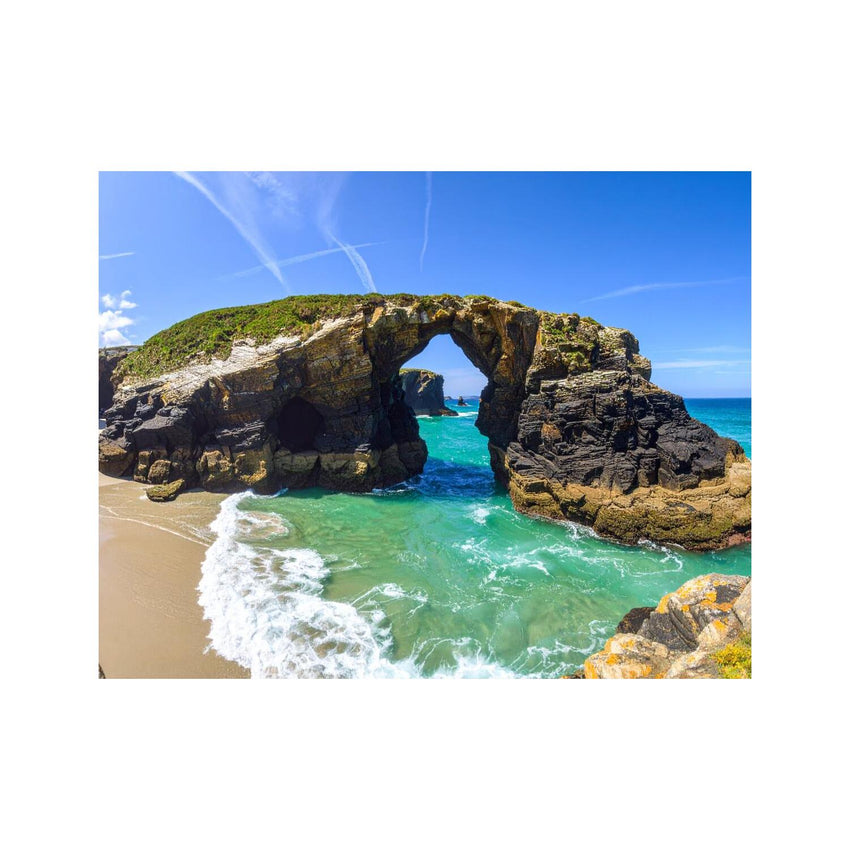 Wandbild Playa de las Catedrales