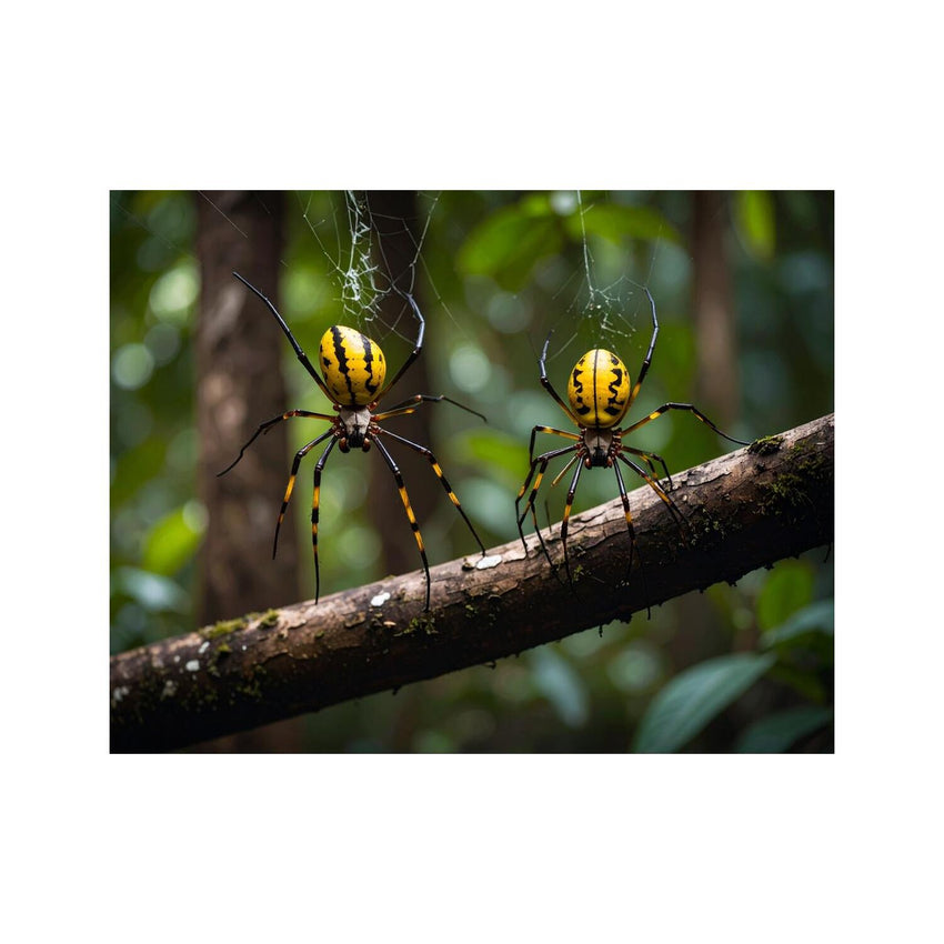 Wandbild Bananenspinnen