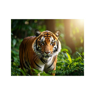 Wandbild bengalischer Tiger