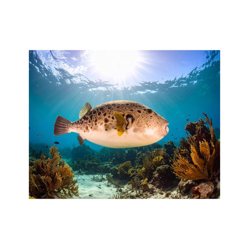 Wandbild blobfish