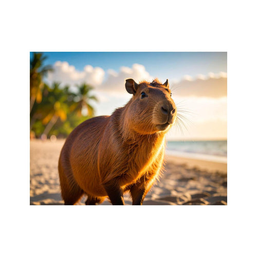 Wandbild capybara 2
