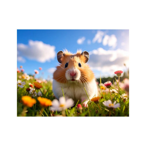Wandbild Hamster