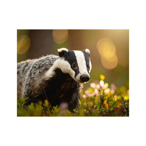 Wandbild Waschbär in der freien Natur 2