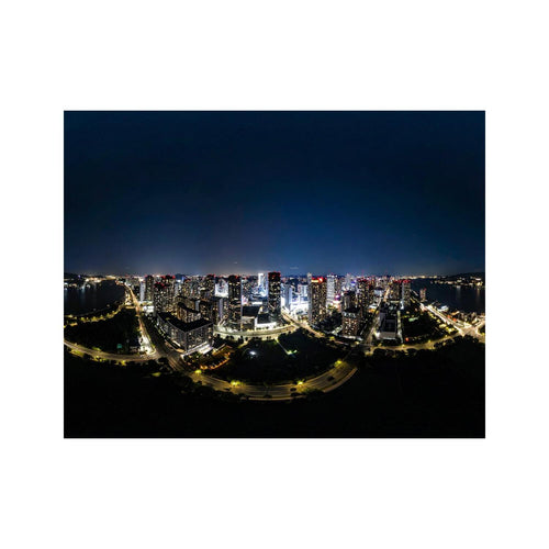 Wandbild City lights
