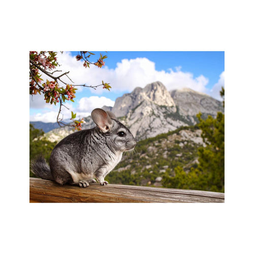 Wandbild Chinchilla