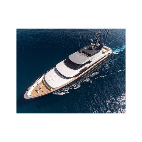 Wandbild Grosse Yacht  auf See