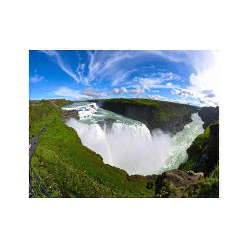 Wandbild Gullfoss Island