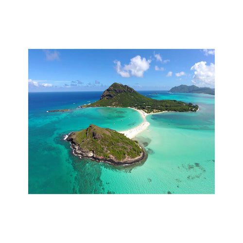 Wandbild Lanikai strand hawai