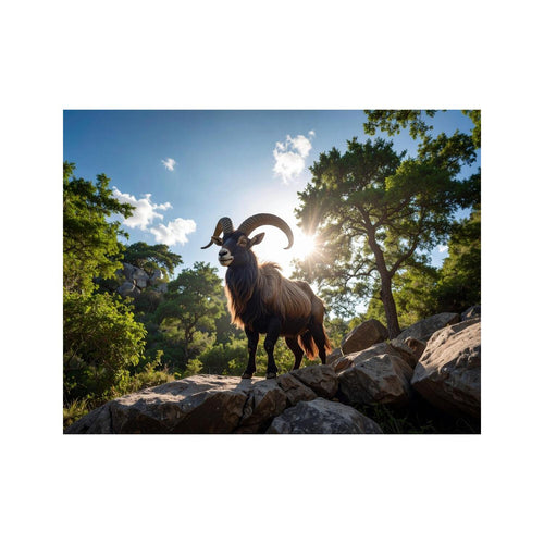 Wandbild Markhor