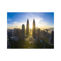 Wandbild Petronas Towers Kuala Lumpur