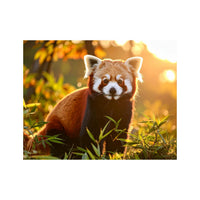 Wandbild red Panda 2