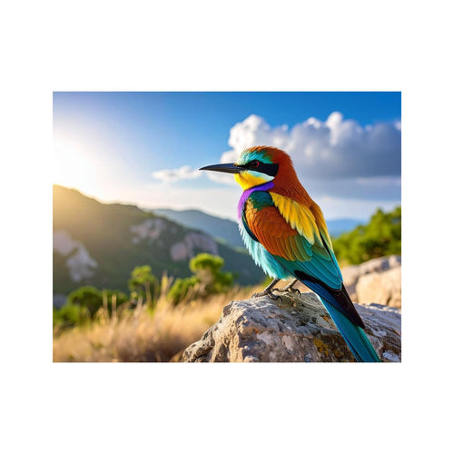 Wandbild Regenbogenspint
