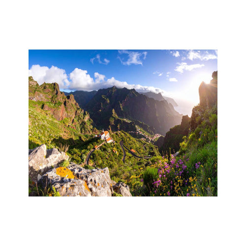 Wandbild Santo Antão Kap Verden 1
