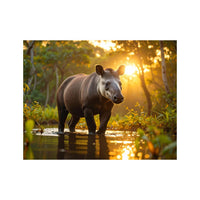 Wandbild Tapir