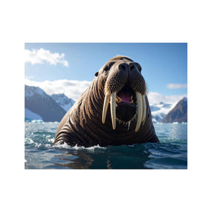 Wandbild Wallross