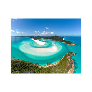 Wandbild Whitehaven Beach Whitsunday Islands