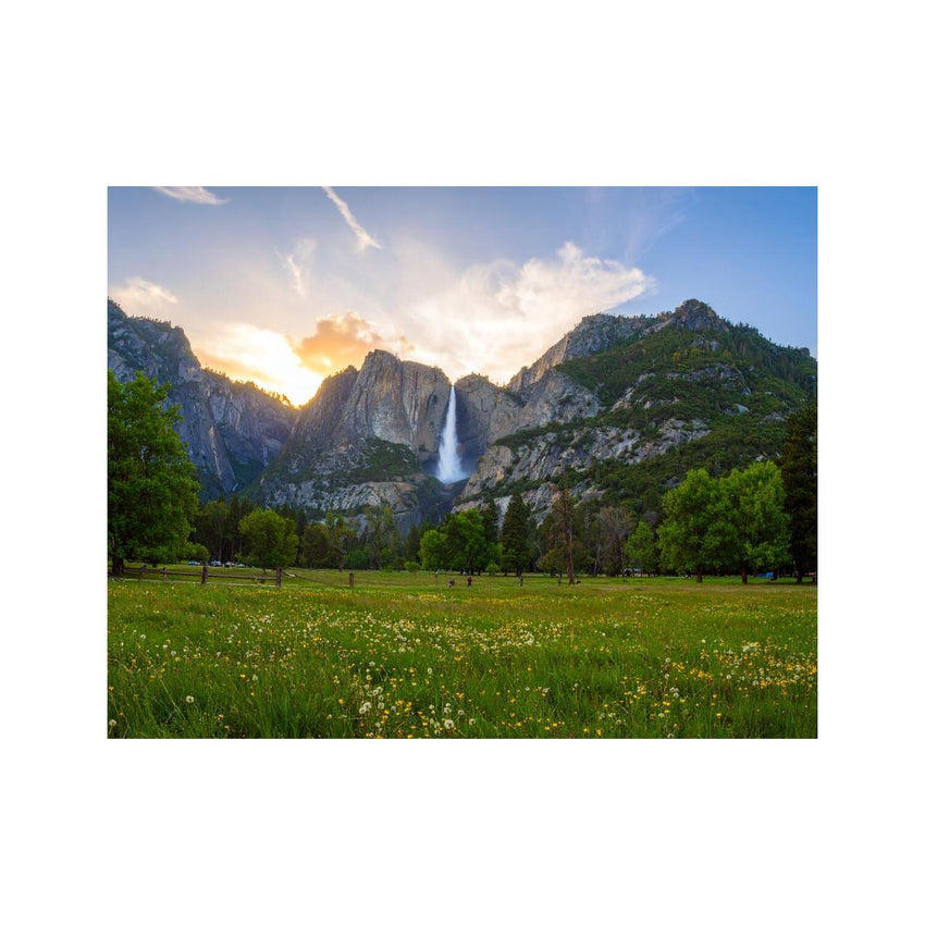 Wandbild yosemite falls 2