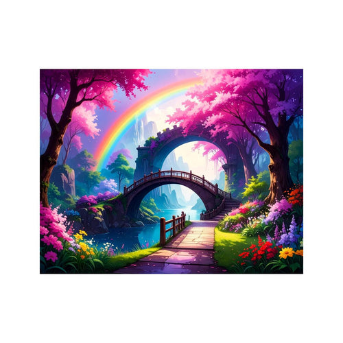 Wandbild Rainbowland 1