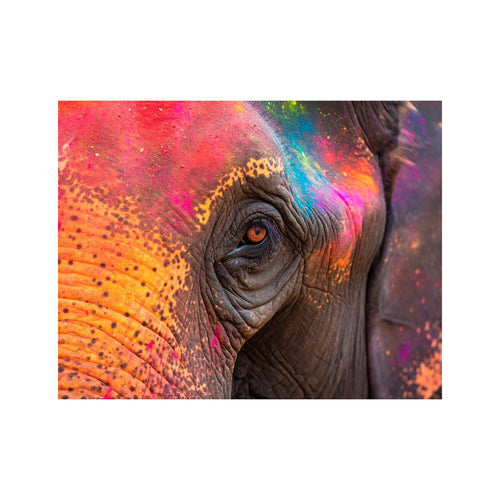 Wandbild Elephant Art