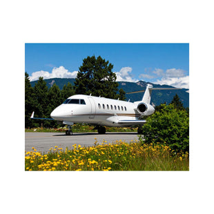 Wandbild Privatjet 2