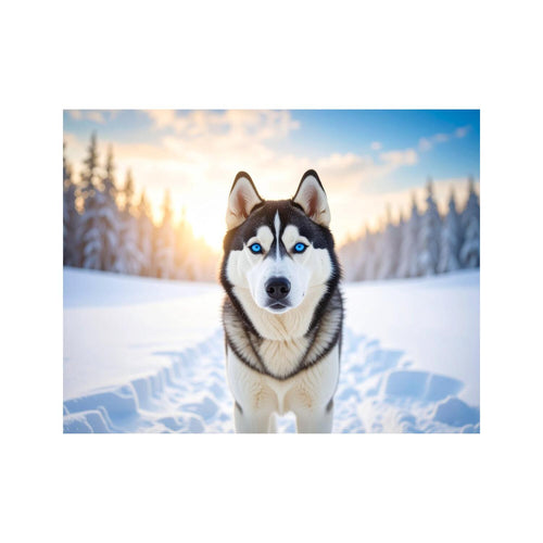 Wandbild Husky Hund 2