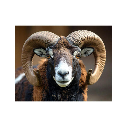 Wandbild Mufflon