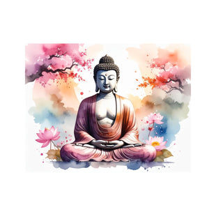 Wandbild Asiatischer Buddha 1