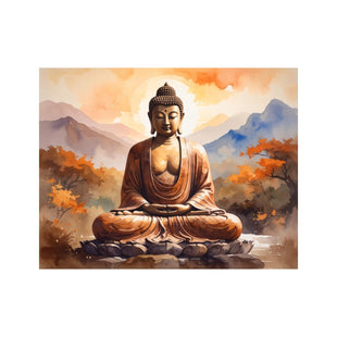 Wandbild Asiatischer Buddha 2