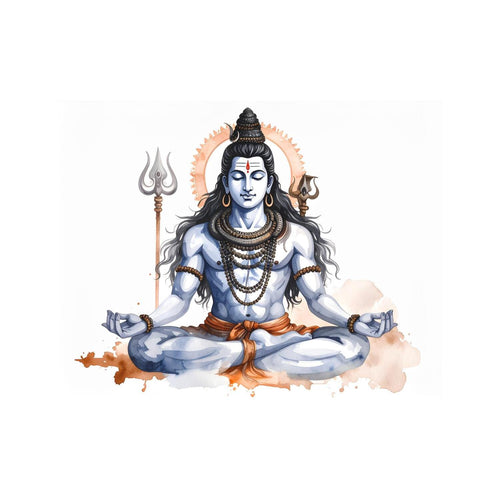 Wandbild Shiva 2