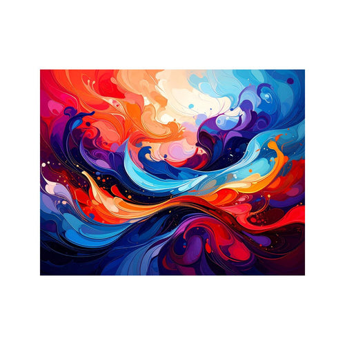 Wandbild Farbefrohe Kunst