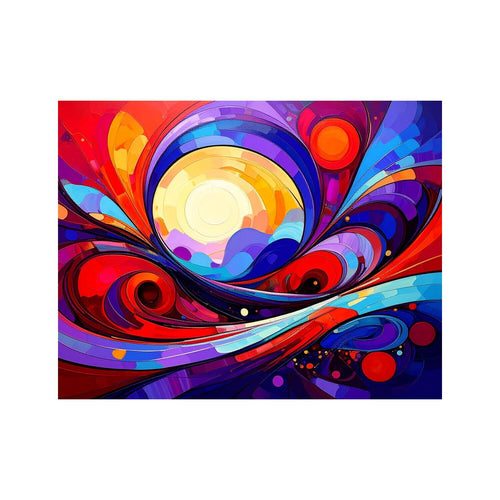 Wandbild Farbefrohe Kunst 4