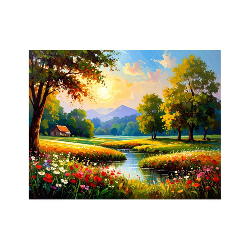 Wandbild Natur Oelgemaelde 1