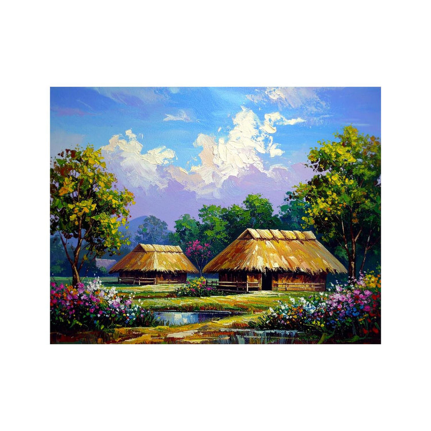 Wandbild Natur Oelgemaelde 2