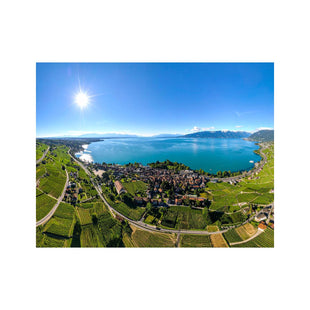 Wandbild Wunderschöner Genfersee 3