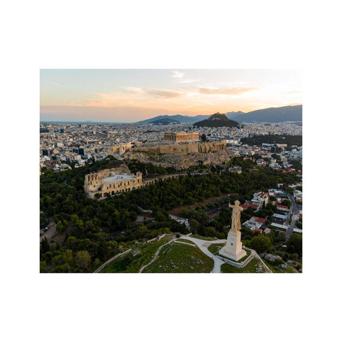 Wandbild Athen Skyline 2