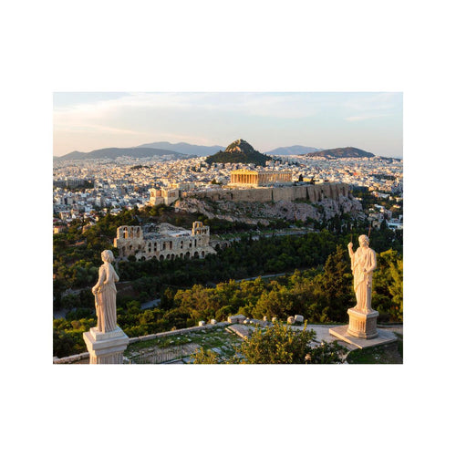 Wandbild Athen Skyline