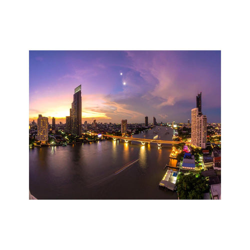 Wandbild Bangkok Skyline
