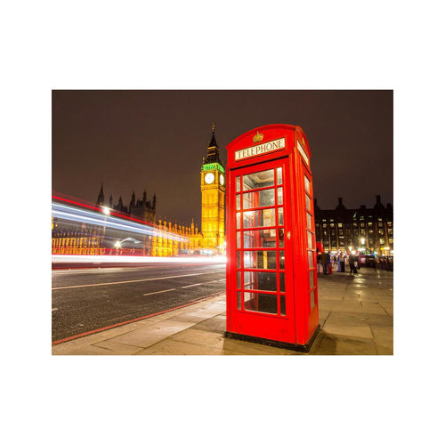 Wandbild Ikonische Telefonkabinen London