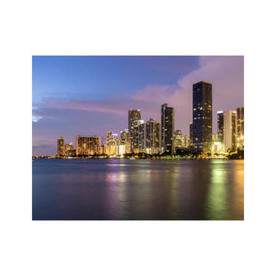 Wandbild Miami Skyline