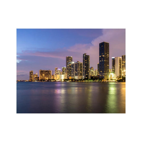 Wandbild Miami Skyline