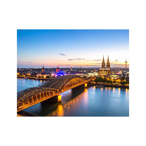 Wandbild Köln Skyline