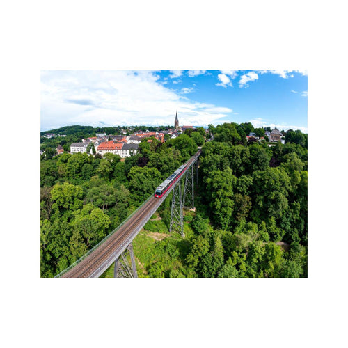 Wandbild Wuppertal skyline 2