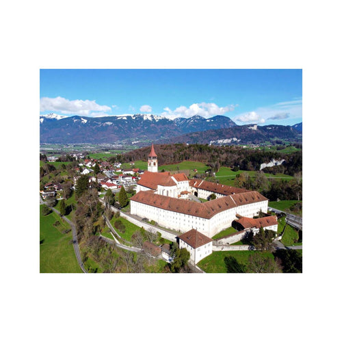 Wandbild Kloster Einsiedeln 1